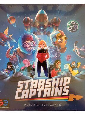 **NEW** Starship Captains Board Game CGE Czech Games Edition (English)